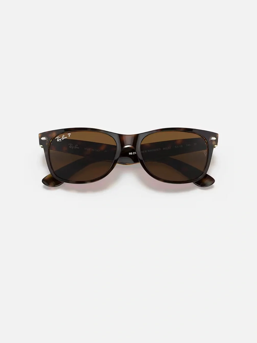 Ray-Ban Men’s Tortoiseshell Brown Sunglasses New Wayfarer